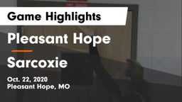 Pleasant Hope  vs Sarcoxie  Game Highlights - Oct. 22, 2020