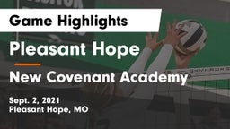 Pleasant Hope  vs New Covenant Academy  Game Highlights - Sept. 2, 2021