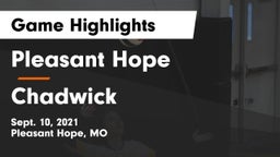 Pleasant Hope  vs Chadwick Game Highlights - Sept. 10, 2021