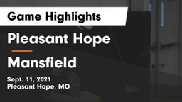 Pleasant Hope  vs Mansfield  Game Highlights - Sept. 11, 2021