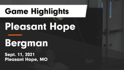 Pleasant Hope  vs Bergman Game Highlights - Sept. 11, 2021