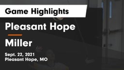 Pleasant Hope  vs Miller  Game Highlights - Sept. 22, 2021