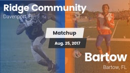 Matchup: Ridge vs. Bartow  2017