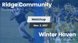 Matchup: Ridge vs. Winter Haven  2017