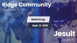 Matchup: Ridge vs. Jesuit  2018