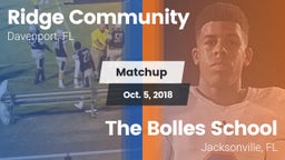 Matchup: Ridge vs. The Bolles School 2018