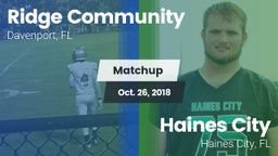 Matchup: Ridge vs. Haines City  2018