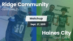 Matchup: Ridge vs. Haines City  2019