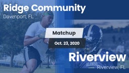 Matchup: Ridge vs. Riverview  2020