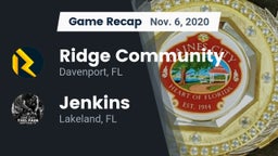 Recap: Ridge Community  vs. Jenkins  2020