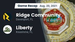 Recap: Ridge Community  vs. Liberty  2021