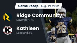 Recap: Ridge Community  vs. Kathleen  2022