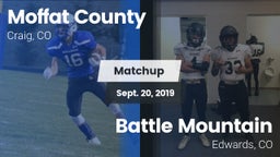 Matchup: Moffat County vs. Battle Mountain  2019