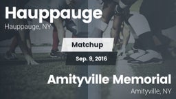 Matchup: Hauppauge vs. Amityville Memorial  2016