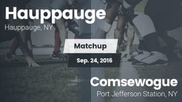 Matchup: Hauppauge vs. Comsewogue  2016