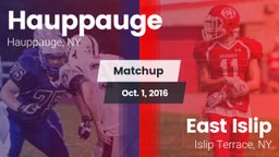 Matchup: Hauppauge vs. East Islip  2016