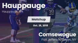 Matchup: Hauppauge vs. Comsewogue  2018