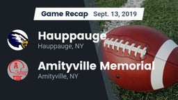 Recap: Hauppauge  vs. Amityville Memorial  2019