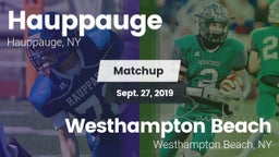 Matchup: Hauppauge vs. Westhampton Beach  2019