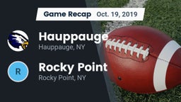 Recap: Hauppauge  vs. Rocky Point  2019