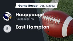 Recap: Hauppauge  vs. East Hampton 2022