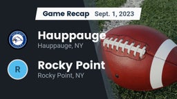 Recap: Hauppauge  vs. Rocky Point  2023