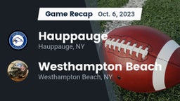 Recap: Hauppauge  vs. Westhampton Beach  2023