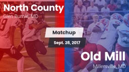 Matchup: North County vs. Old Mill  2017