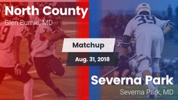 Matchup: North County vs. Severna Park  2018