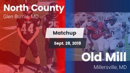 Matchup: North County vs. Old Mill  2018