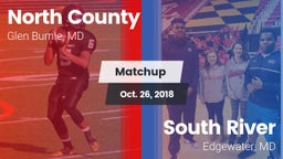 Matchup: North County vs. South River  2018