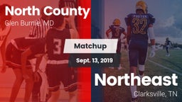 Matchup: North County vs. Northeast  2019