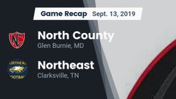Recap: North County  vs. Northeast  2019