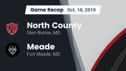 Recap: North County  vs. Meade  2019