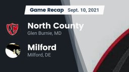 Recap: North County  vs. Milford  2021