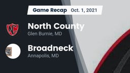 Recap: North County  vs. Broadneck  2021