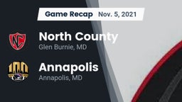 Recap: North County  vs. Annapolis  2021