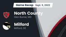 Recap: North County  vs. Milford  2022