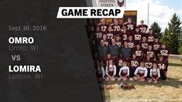 Recap: Omro  vs. Lomira  2016