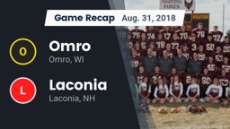 Recap: Omro  vs. Laconia  2018