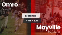 Matchup: Omro vs. Mayville  2018