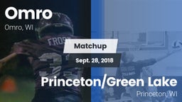 Matchup: Omro vs. Princeton/Green Lake  2018