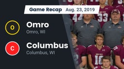 Recap: Omro  vs. Columbus  2019