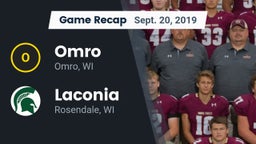 Recap: Omro  vs. Laconia  2019