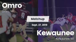 Matchup: Omro vs. Kewaunee  2019