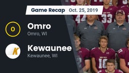 Recap: Omro  vs. Kewaunee  2019