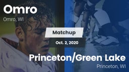 Matchup: Omro vs. Princeton/Green Lake  2020