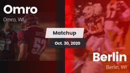 Matchup: Omro vs. Berlin  2020