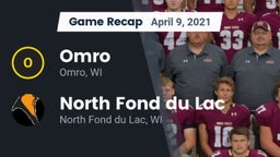 Recap: Omro  vs. North Fond du Lac  2021