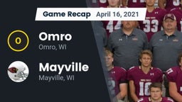 Recap: Omro  vs. Mayville  2021